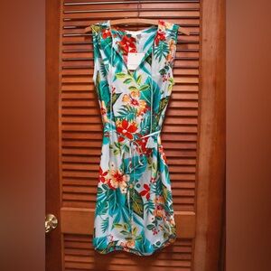 Hawaiian Dress Small Summer Dress Tropical Dress XS Beach Coverup Dress NWT NEW